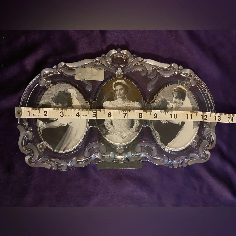 2 Elegant Mikasa Vintage picture frames PERFECT No cracks chips or flaws 😍😍😍 - Picture 9 of 11